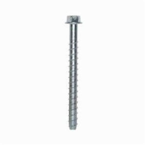 Simpson Strong-Tie® THD50600H Heavy Duty Screw Anchor, 1/2 in dia, 6 in OAL, Hex Washer Head Drive, Carbon Steel, 3-1/4 in D Min Embedment