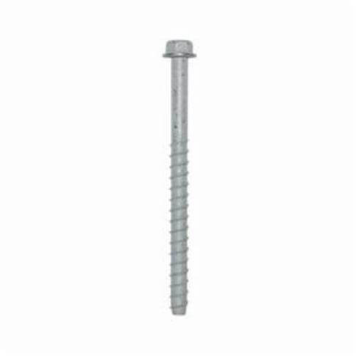 Simpson Strong-Tie® THD50800HMG Heavy Duty Screw Anchor, 1/2 in dia, 8 in OAL, Hex Washer Head Drive, Carbon Steel