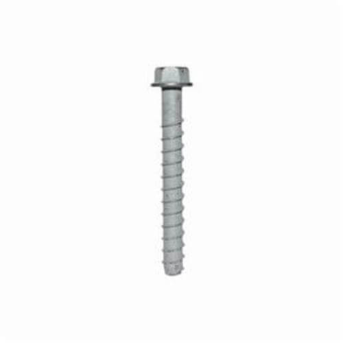 Simpson Strong-Tie® THDB62600HMG Heavy Duty Screw Anchor, 5/8 in dia, 6 in OAL, Hex Washer Head Drive, Carbon Steel