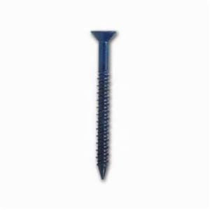Simpson Strong-Tie® TTN18334PF Screw Anchor, 3/16 in dia, 3-3/4 in OAL, Flat/Phillips® Head Drive, Carbon Steel, 1 in D Min Embedment