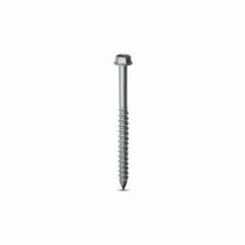 Simpson Strong-Tie® TTN25214HSS Screw Anchor, 1/4 in dia, 2-1/4 in OAL, Hex Head Drive, 410 SS, 1 in D Min Embedment