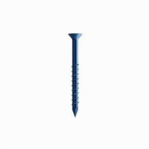 Simpson Strong-Tie® TTN25234PF Screw Anchor, 1/4 in dia, 2-3/4 in OAL, Flat/Phillips® Head Drive, Carbon Steel, 1 in D Min Embedment