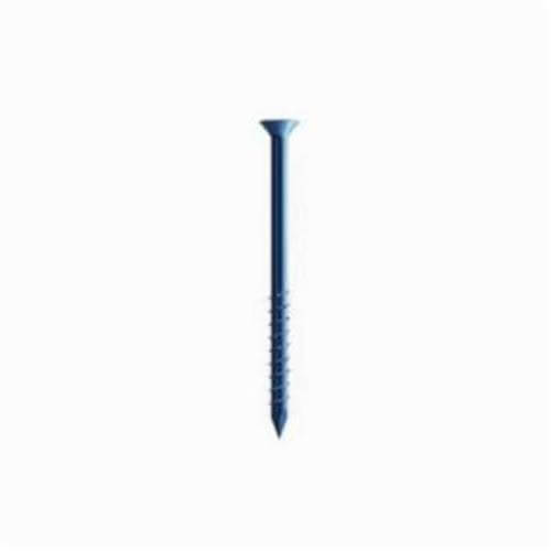 Simpson Strong-Tie® TTN25334PF Screw Anchor, 1/4 in dia, 3-3/4 in OAL, Flat/Phillips® Head Drive, Carbon Steel, 1 in D Min Embedment