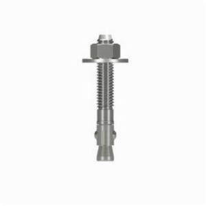 Simpson Strong-Tie® WA372344SS Wedge-All® Wedge Anchor, 3/8 in dia, 2-3/4 in OAL, 1-5/8 in L Thread, 303/304 SS