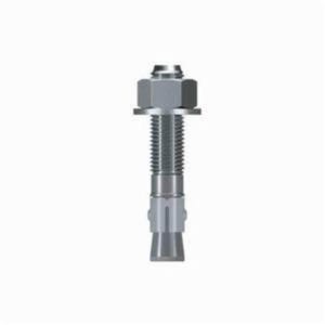 Simpson Strong-Tie® WA75414 Wedge-All® Wedge Anchor, 3/4 in dia, 4-1/4 in OAL, 2-3/8 in L Thread, Carbon Steel, Zinc Plated