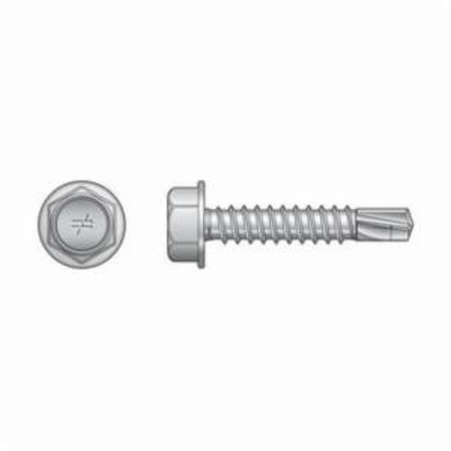 Simpson Strong-Tie® X1S1016 Strong-Drive® x Collated Machine Threaded Self-Drilling Screw, #10-16, 1 in OAL, Hex Washer Head