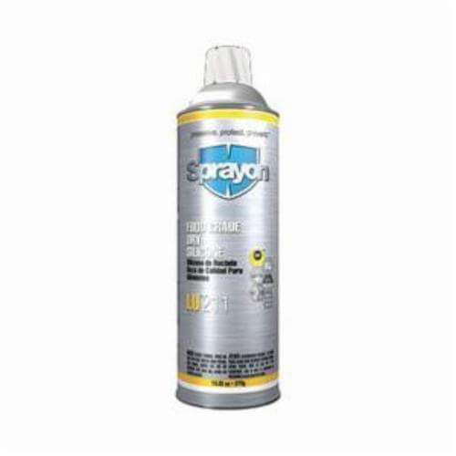 Sprayon® S00210000 LU™210 Low Pressure Dry Silicone Lubricant, 16 oz Aerosol Can, Liquid Form, Clear Glass, -40 to 450°F