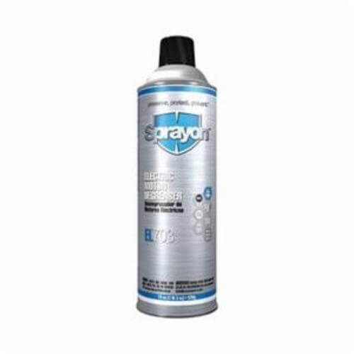 Sprayon® S00703000 EL™703 Solvent-Based Electric Motor Degreaser, 20 oz Aerosol Can, Liquid, Clear, Strong