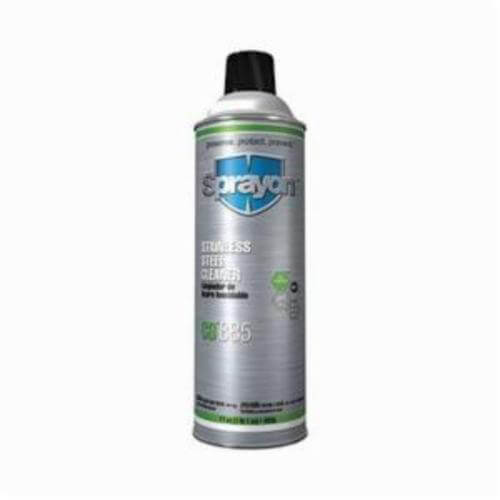 Sprayon® S00885000 Heavy Duty SS Cleaner, 20 oz Can, Lemon Odor/Scent, Milky White Emulsion, Liquid