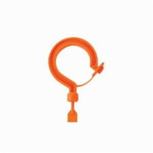 Ergodyne® 33403 Squids® 3540M Tie Hook, 15.8 in L, Large Locking Hook, 44 lb Load, Nylon 6.6, Hi-Viz Orange