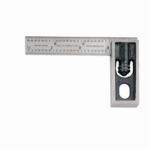 Starrett® 13A Double Square with Hardened Graduated Blade, 4 in L, 4R - Quick-Reading 8ths, 16ths, 32nds, 64ths Graduation