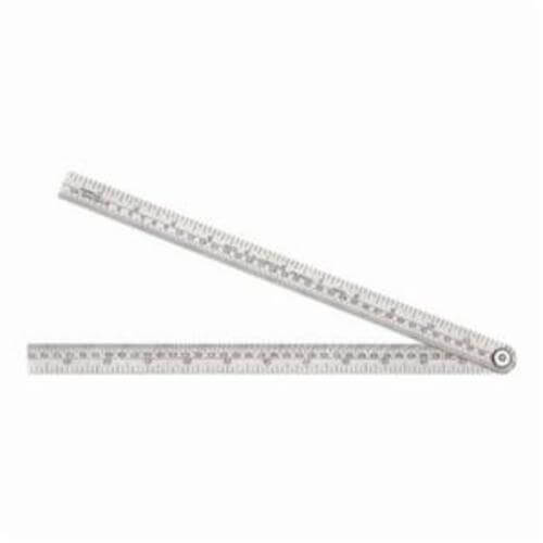Starrett® 471 Folding Rule with Cartridges, Imperial, Graduations 8ths and Circumference 8ths on One Side, 16ths on Reverse Side