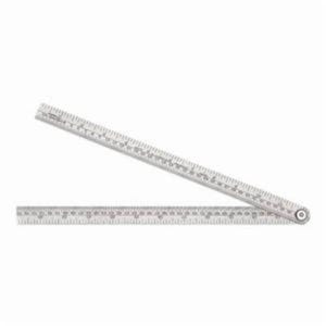 Starrett® 471 Folding Rule with Cartridges, Imperial, Graduations 8ths and Circumference 8ths on One Side, 16ths on Reverse Side
