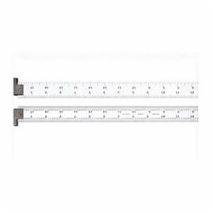 Starrett® CH604R-18 Spring Tempered Precision Rule, Imperial, Graduations #4R to 8ths, 16ths, Quick-Reading 32nds, 64ths, 18 in L