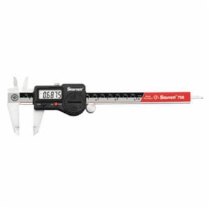 Starrett® 798A-6/150 Electronic Slide Caliper with Plastic Case, 0 to 6 in, Graduations 0.0005 in, 1-1/2 in D Jaw, Stainless Steel