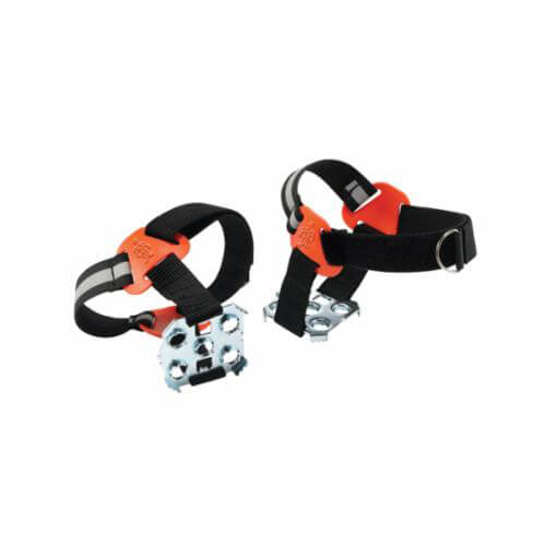 Ergodyne® Trex™ 16778 6315 Strap-On Heel Ice Cleat, XL, Steel, Black