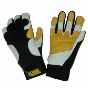Tillmanâ„¢ TrueFitâ„¢ 1490L Super Premium Grade General Purpose Gloves, Work, L, Grain Goatskin Leather Palm