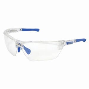 MCR Safety DM1320PF Dominatorâ„¢ DM3 Premium Dual Lens Safety Glass, MAX6â„¢ Anti-Fog, Clear Lens, Clear, Polycarbonate Frame, ANSI Z87+, MIL-PRF-31013
