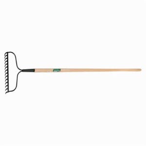 UnionTools® 63107 Bow Rake, 14 Tempered Steel Tines, Hardwood Handle