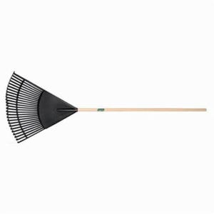 UnionTools® 64309 Leaf Rake, Polypropylene, Hardwood Handle