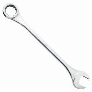 Urrea® 1282 Jumbo Combination Wrench, Imperial, 2-9/16 in Wrench, 12 Points, 33-1/2 in OAL, Forged Alloy Steel