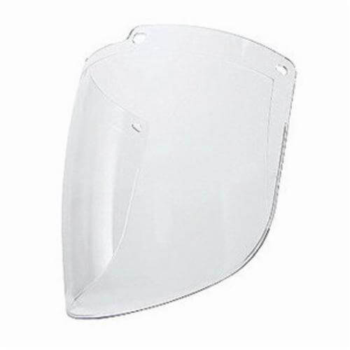 UVEX® By Honeywell S9550 Turboshield™ Uncoated Faceshield Visor, 9 in H x 15-7/8 in W, Polycarbonate, Clear