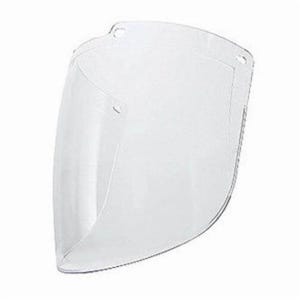 UVEX® By Honeywell S9550 Turboshield™ Uncoated Faceshield Visor, 9 in H x 15-7/8 in W, Polycarbonate, Clear