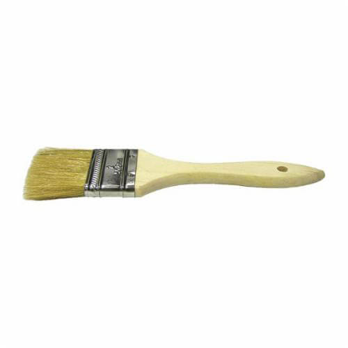 Weiler® 40181 Vortec Pro® Economy Grade Multi-Purpose Chip and Oil Brush, 10 in OAL, 2 in China Bristle Brush, Wood Handle