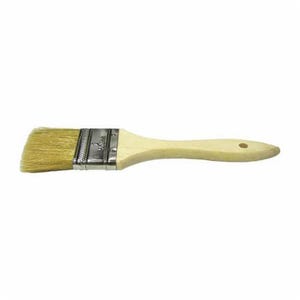 Weiler® 40184 Vortec Pro® Economy Grade Multi-Purpose Chip and Oil Brush, 4 in W China Bristle Brush, Wood Handle