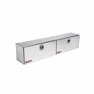 Weather Guard® 391-0-02 Long Super-Side Box, 18 in H x 16-1/4 in W x 90-1/4 in D, 15.2 cu-ft, Clear