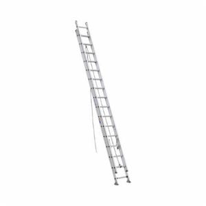 Werner® D532-2 D-Rung Multi-Section Extension Ladder, 32 ft OAL, 375 lb Load, 12 in Adjustable Increments, Aluminum, Type IAA
