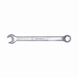 WrightGrip™ 1152 Flat Stem Heavy Duty Combination Wrench, 1-5/8 in, 12 Points, 15° Offset, 23 in OAL, Satin, ASME B107.100