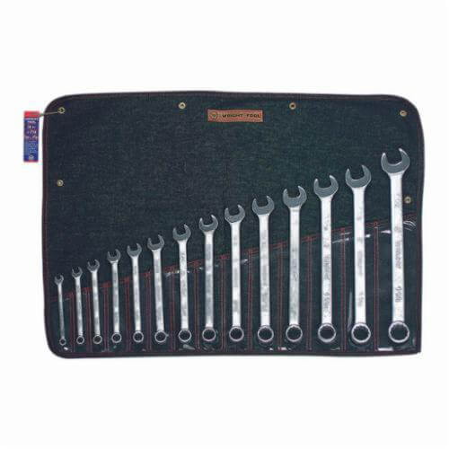 WrightGrip™ 714 Combination Wrench Set, 14 pc, 3/8 to 1-1/4 in