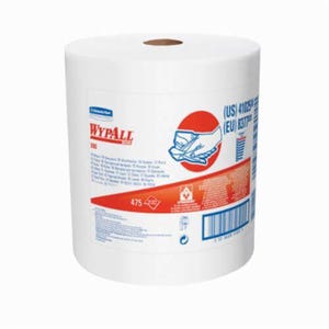 WypAll* 41025 ShopPro® X80 Disposable Wiper, Hydroknit*, White