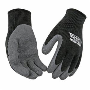 Kinco® Warm Grip® 1790 Coated Glove, General Purpose, Latex Palm, Thermal, Acrylic, Gray
