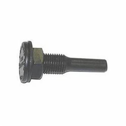 Weiler® 07727 Threaded Shaft Drive Arbor, 3/8 in Arbor Hole, 3/4 in L Shaft, for use with 3 in dia Brush