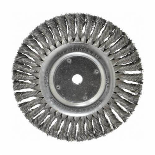 Weiler® 08135 Wheel Brush, 8 in dia Brush, 5/8 in W Face