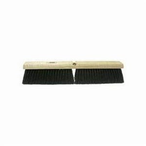 Weiler® 42008 Push Broom, 24 in OAL, 3 in L Trim, Medium Sweep Face, Black Tampico Bristle