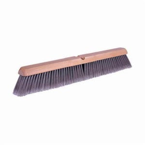 Weiler® 42042 Push Broom, 24 in OAL, 3 in L Trim, Fine Sweep Face