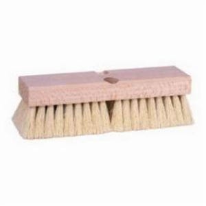 Weiler® 44028 Deck Scrub Brush, 10 in L x 3 in W Block, 10 in OAL, 2 in L Tampico Trim
