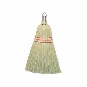 Weiler® 44266 Whisk Broom, Corn Fiber Bristle, 8-1/2 in Sweep Face, 10 in L Trim, Fiber Handle