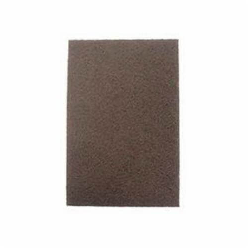 Weiler® 51460 Industrial Grade Hand Pad, 9 in L, 6 in W/dia, Medium Grade, Aluminum Oxide Abrasive