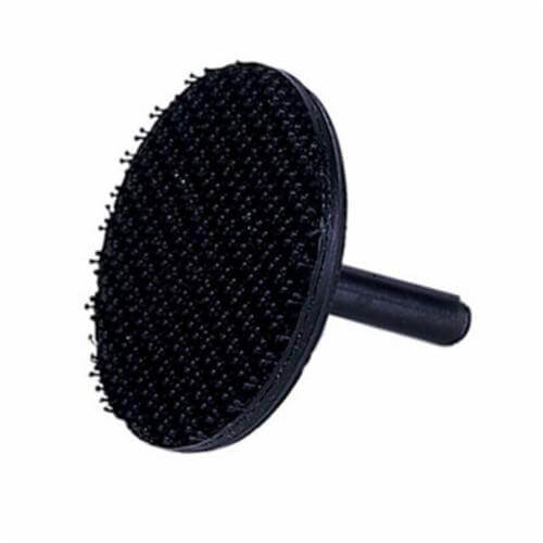 Weiler® 51562 Stem Mounted Backing Pad, 3 in dia Pad, Hook and Loop Attachment