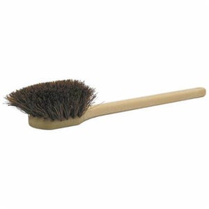 Weiler® 79107 Long Handle Utility Scrub Brush, 20 in OAL, 2 in L Palmyra Trim