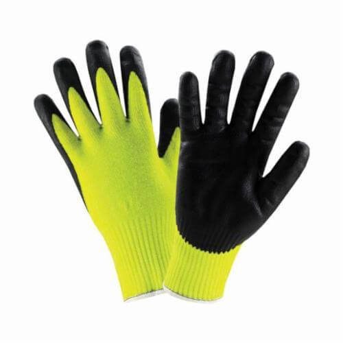 PIP® HVG710SNF/L Unisex Cut-Resistant Gloves, L, Microfoam Nitrile Coating, HPPE/Lycra®, Knit Wrist/Rolled Cuff, Resists: Abrasion and Cut