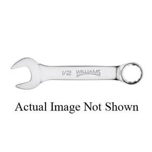 Williams® JHW11322 Combination Wrench, Stubby Length, Imperial, 11/16 in Wrench Opening, 12 Points, 5 in OAL