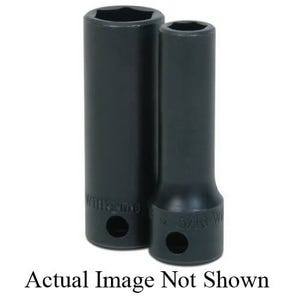 Williams® JHW12M-613 Supertorque® Socket, Impact Rated, Metric, Square Drive, 3/8 in Drive, Deep Socket, 13 mm Socket