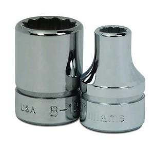 Williams® BM-1219 Supertorque® Socket, 3/8 in, 19 mm Shallow Length Socket