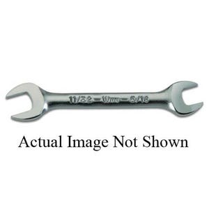 Williams® JHWOES-0607 Open End Wrench, Short, Imperial, 3/16 x 7/32 in Wrench Opening, 2-27/32 in OAL, 45° Offset