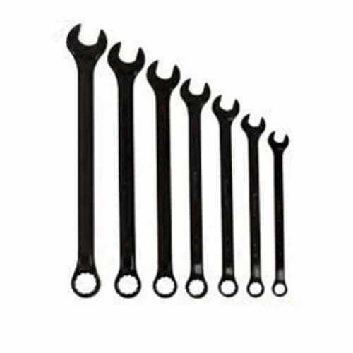 Williams® WS-1170BSC Supercombo® Combination Wrench Set, Imperial, 7 pc, 3/8 to 3/4 in, Industrial Black